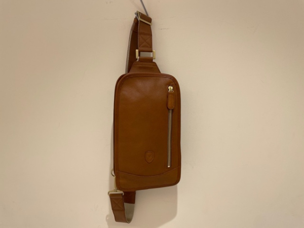 美品！SOT ソット 旧ZEBUレザー 2ZIP クロスボディバッグ 濃茶 NEW 